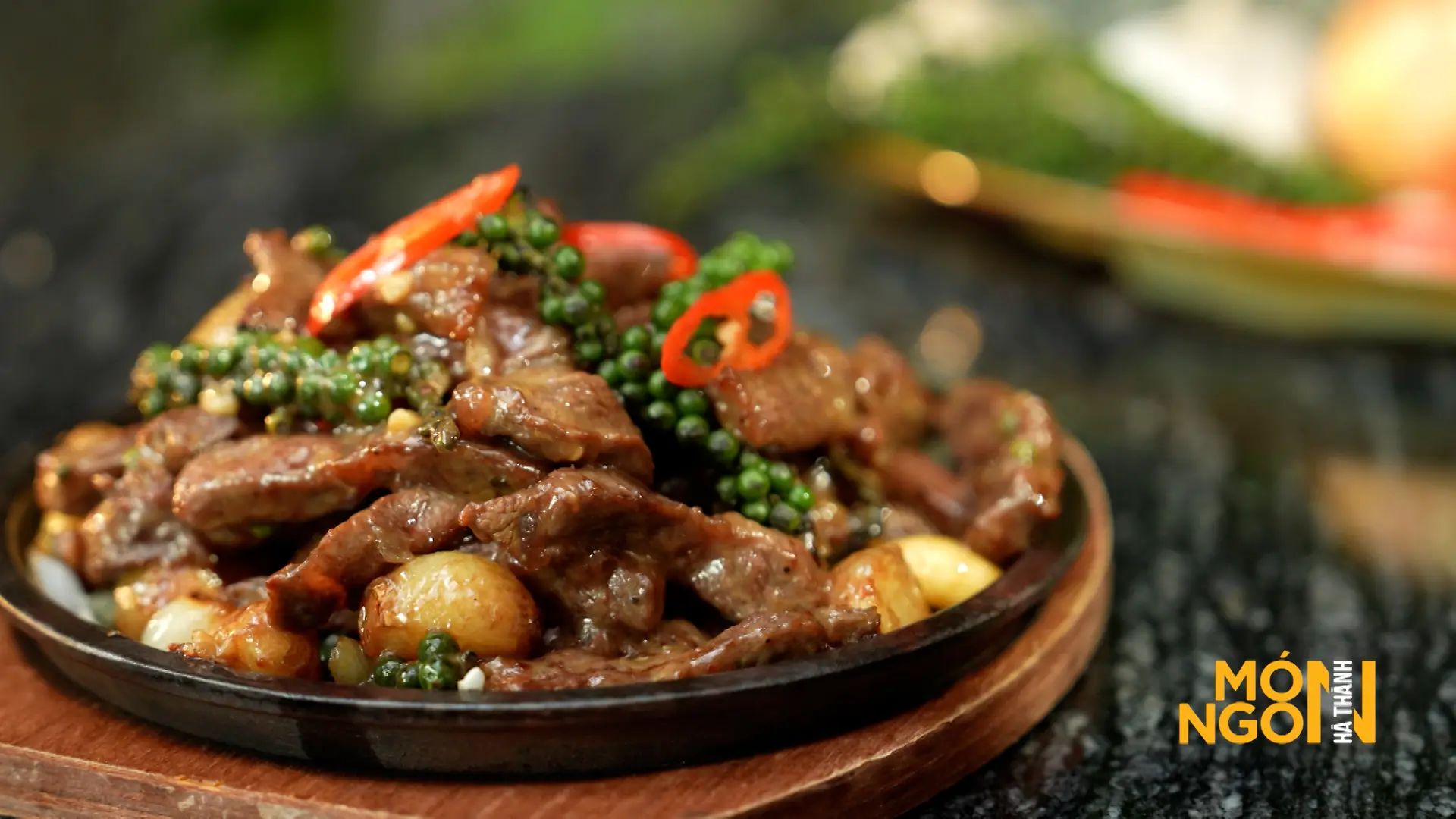 Bò cháy tiêu xanh | Món ngon ở Hà Thành | 24/08/2025